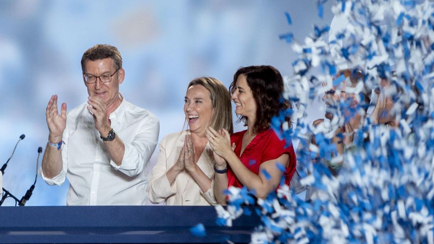 Los barones del PP cierran filas con Feijóo para que intente formar gobierno y como candidato en una repetición electoral