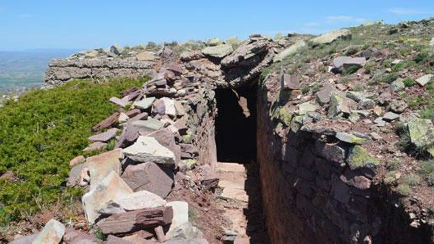 Fortificaciones Castelfrío, en El Pobo.