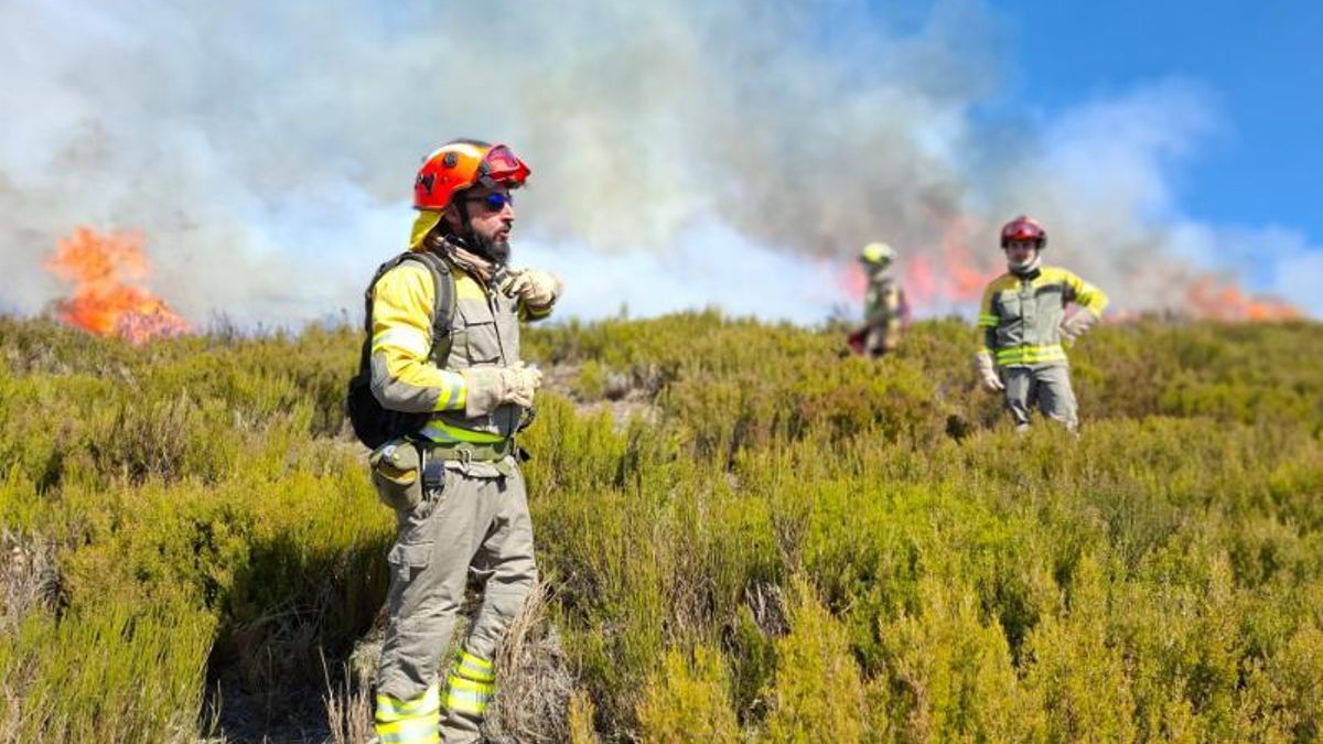 Entrenamientos para dar una respuesta rápida, coordinada y eficaz ante posibles incendios forestales en La Rioja