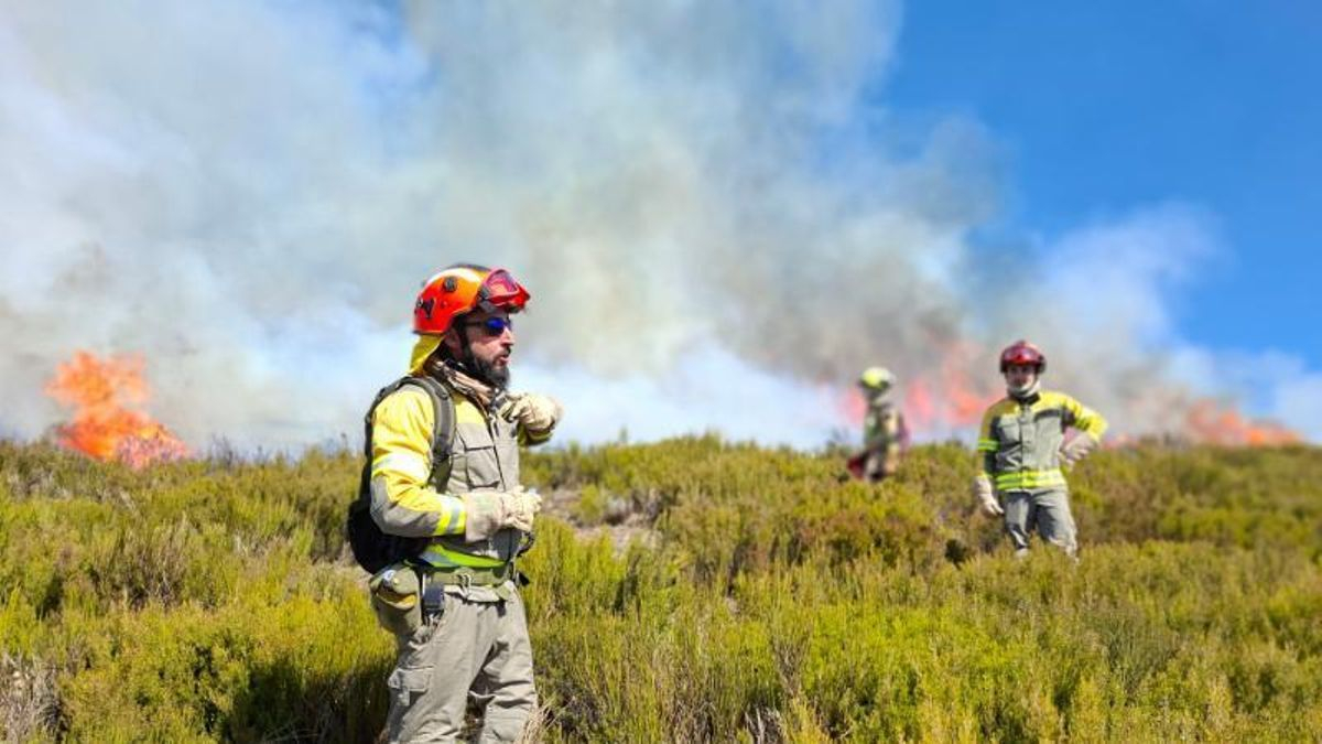 Entrenamientos para dar una respuesta rápida, coordinada y eficaz ante posibles incendios forestales en La Rioja