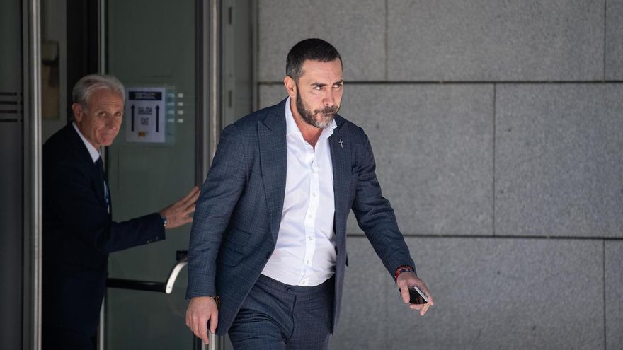 El empresario y comisionista Víctor de Aldama a su salida de la Audiencia Nacional el pasado 21 de mayo.