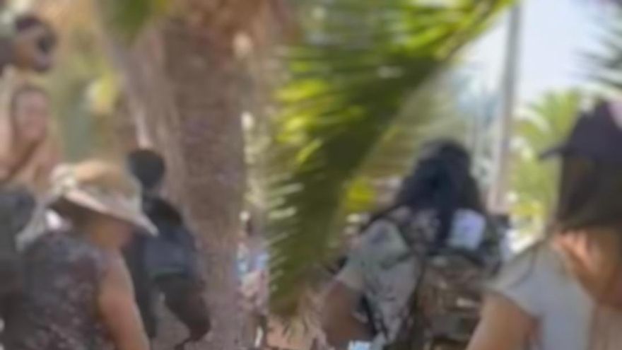 El 20-O contra la turistificación de Canarias asegura que hubo "abuso policial" en la protesta de Maspalomas