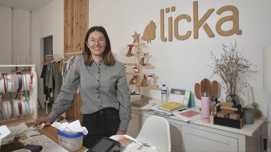 Julia, alemana criada en la Palma Los Llanos de Aridane. (ALEJANDRO RAMOS)