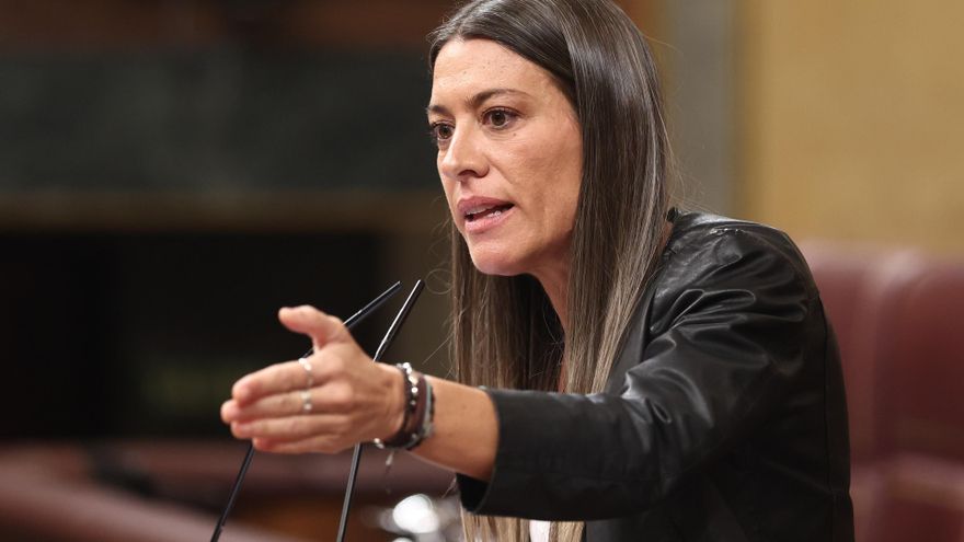 La portavoz de Junts en el Congreso, Miriam Nogueras.
