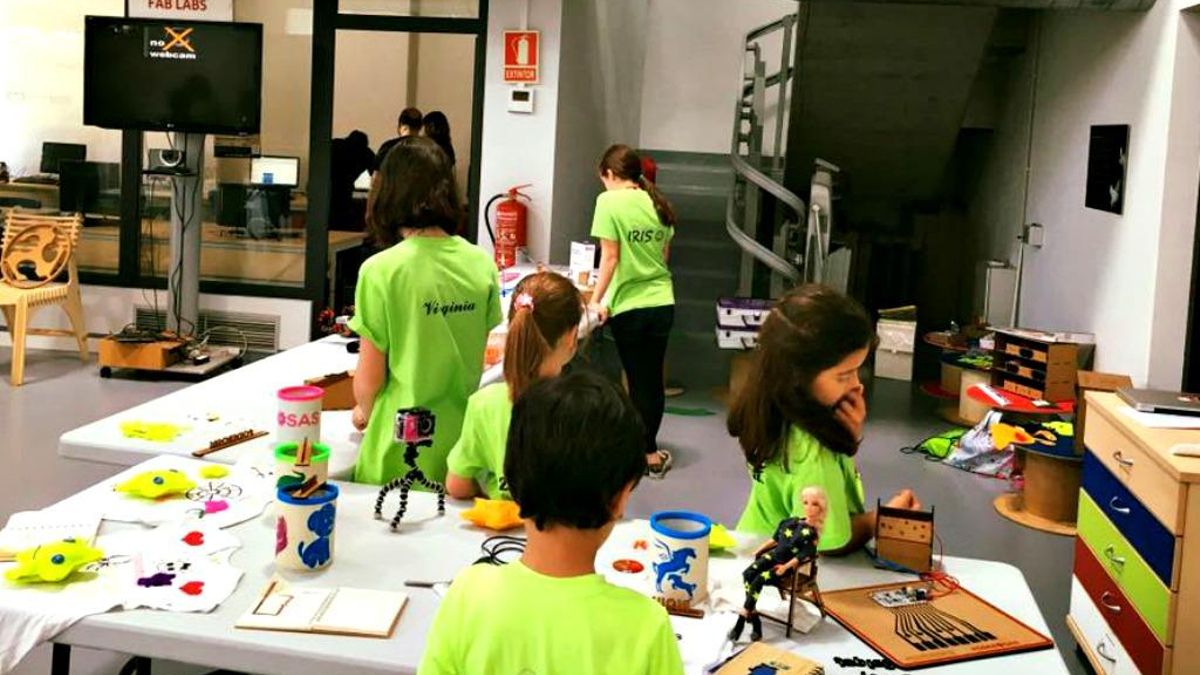 Programa educativo de tecnología en Fab Lab León.