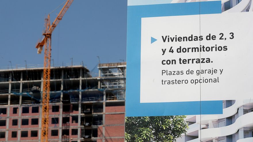 El precio de la vivienda frena su subida al 2,1 %, la más baja desde 2015
