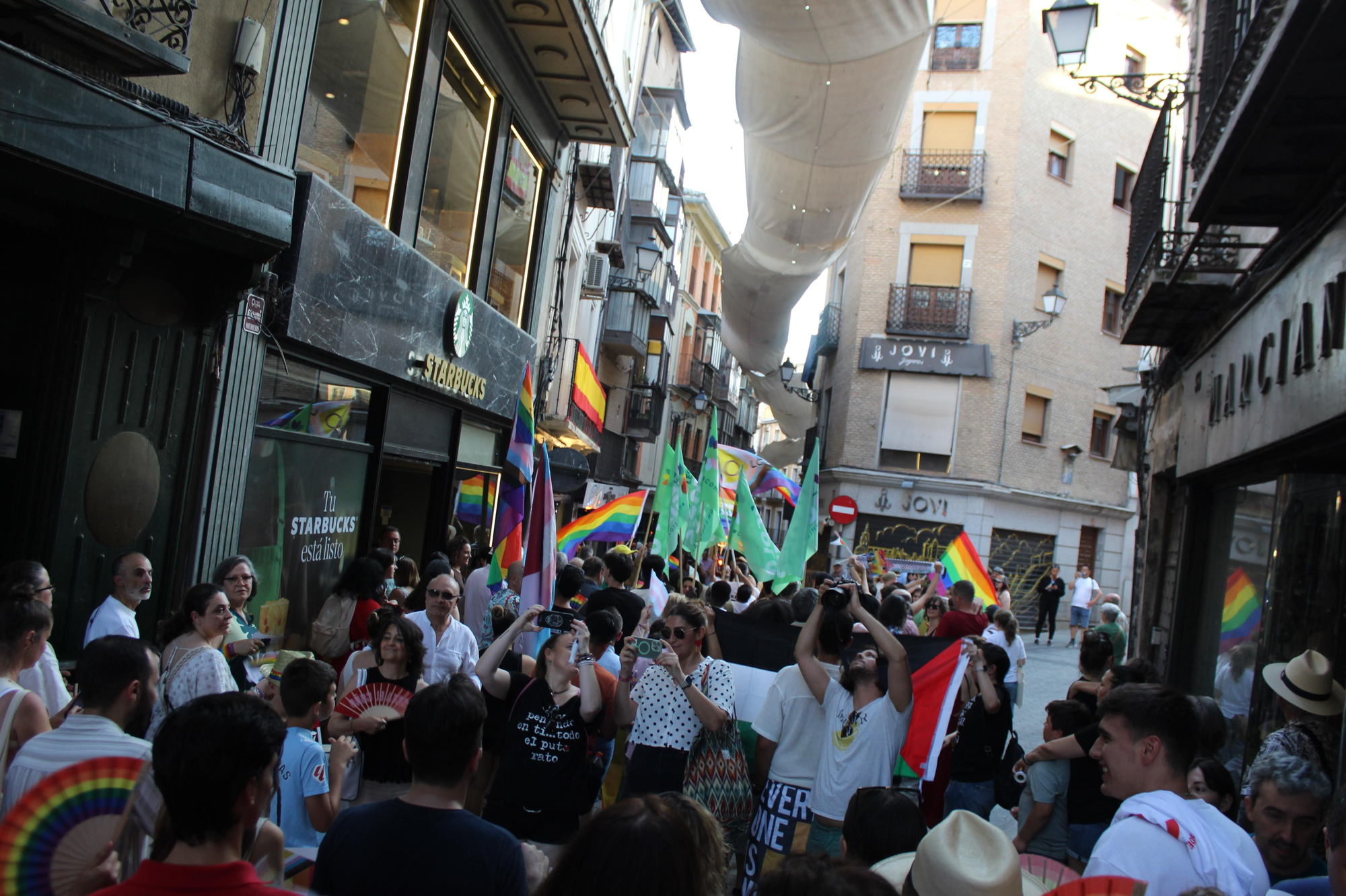 Manifestación por el Día del Orgullo LGTBI 2025 en Toledo