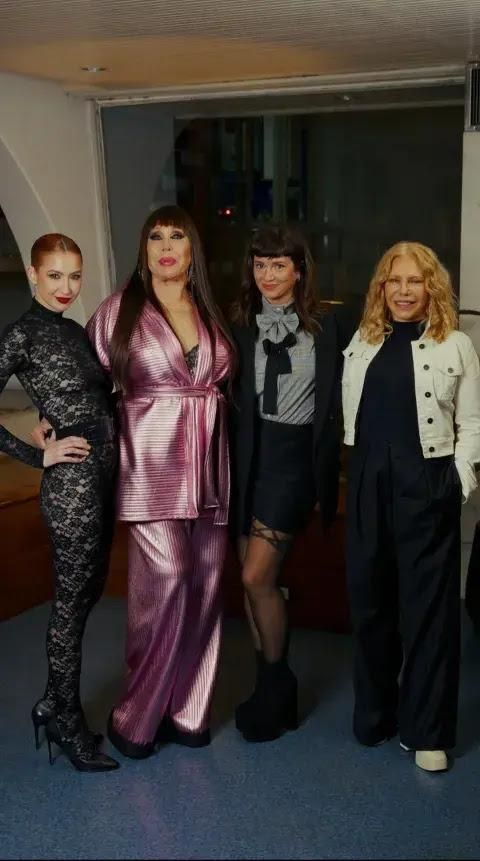Sofía Gala Castiglione, Griselda Siciliani y Cecilia Roth, protagonistas de la serie sobre Moria Casán.