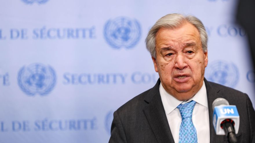 El secretario general de la ONU, Antonio Guterres.