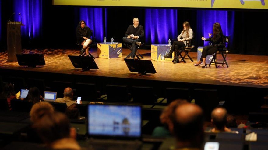 El periodismo migrante reivindica su lucha y alza la voz contra los prejuicios en el Congreso de Periodismo de Huesca