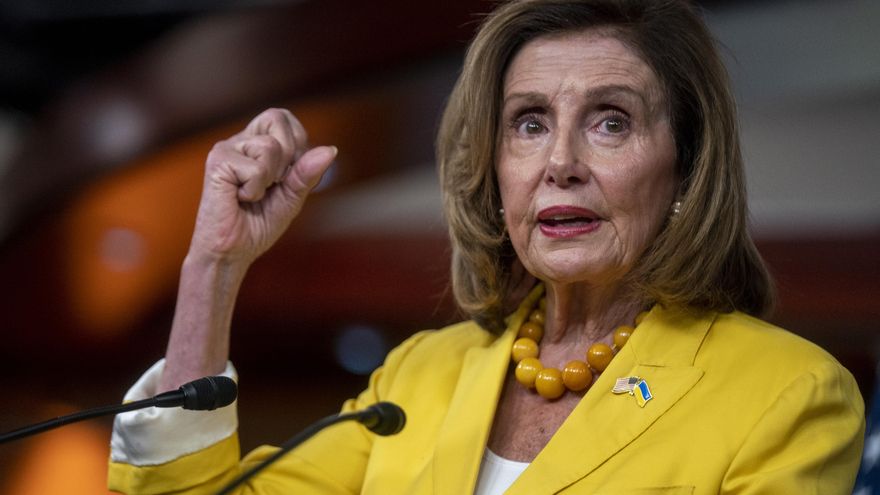 La líder demócrata en la Cámara Baja de EE.UU. Nancy Pelosi, en una fotografía de archivo. EFE/Shawn Thew
