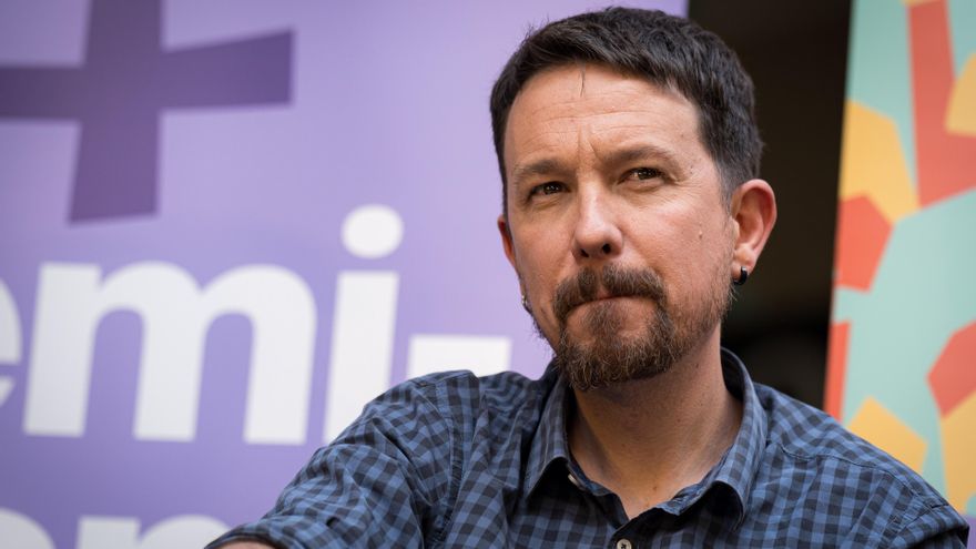 Archivo - El exlíder de Podemos Pablo Iglesias participa en un acto de campaña, a 3 de junio de 2024, en Madrid (España). Este encuentro se enmarca dentro de los mítines de campaña electoral de cara a los comicios europeos que se celebrarán el próximo 9 d