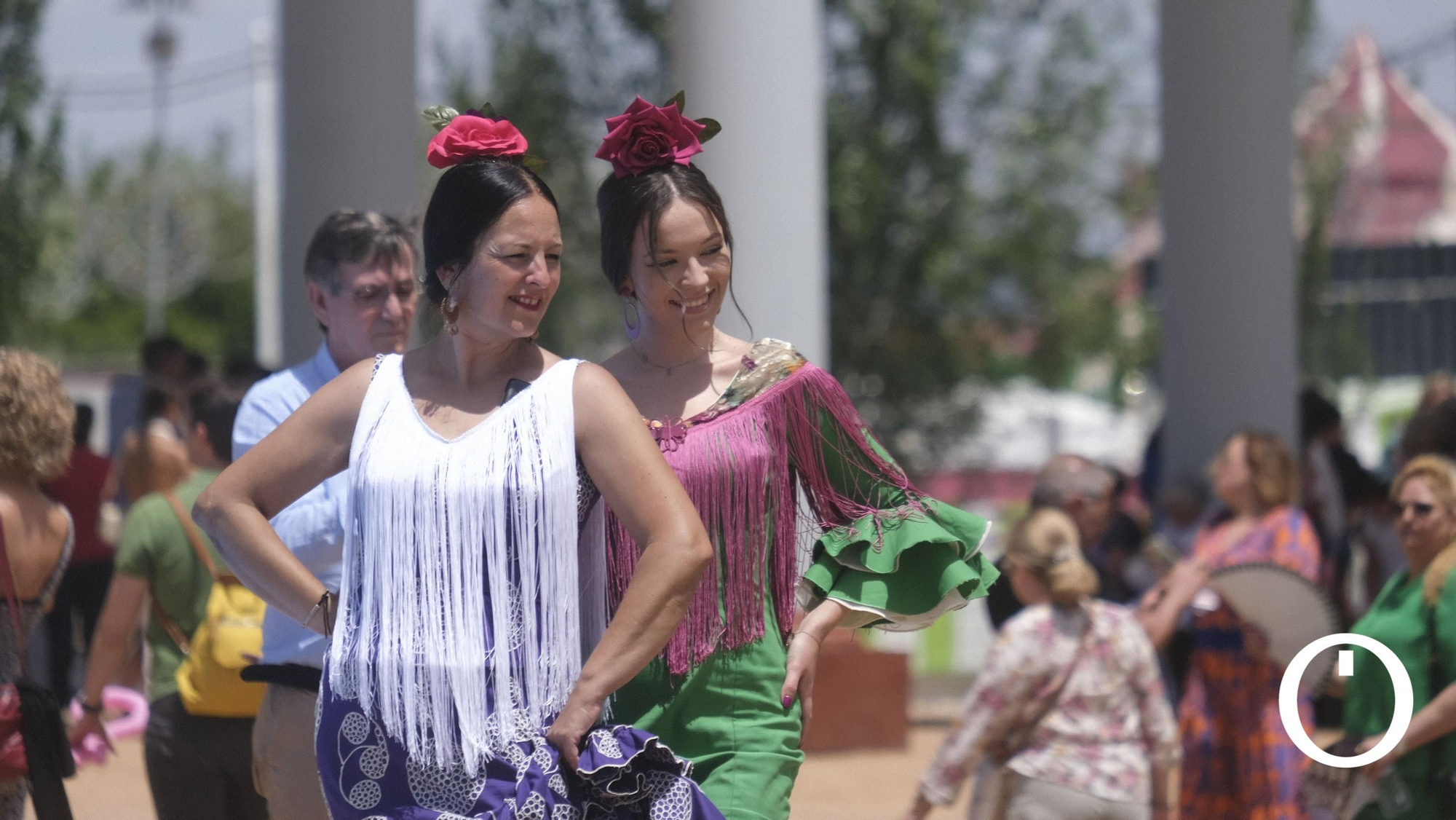 Ambiente de jueves en la feria de Córdoba.