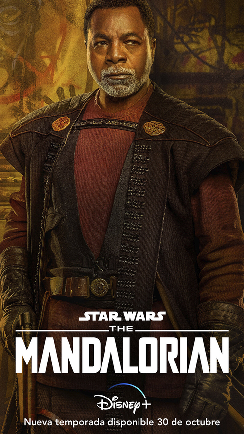 Greef Karga (Carl Weathers), en un póster de 'The Mandalorian'