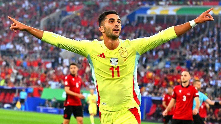 España (48.1%) cierra con 6.7 millones de espectadores frente a Albania en La 1 su triunfal fase de grupos en la Eurocopa