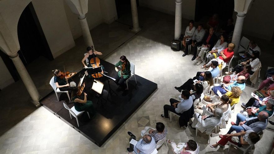 Archivo - El Museo Carmen Thyssen Málaga y el Cuarteto Lehmberg protagonizan un año más el ciclo  ‘Música clásica en la Colección’.