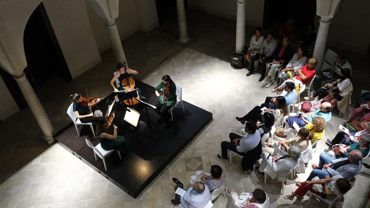 Archivo - El Museo Carmen Thyssen Málaga y el Cuarteto Lehmberg protagonizan un año más el ciclo  ‘Música clásica en la Colección’.