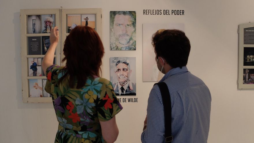 Presentación de la exposición Reflejos del poder en el festival BFOTO