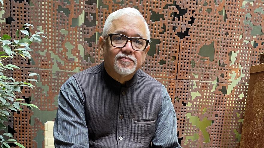 El candidato al Premio Nobel Amitav Ghosh (Calcuta, 1956)