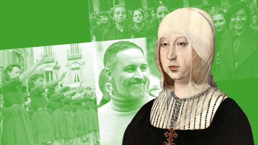 Isabel la Católica: el referente femenino de las falangistas en el franquismo... y de Vox en 2026