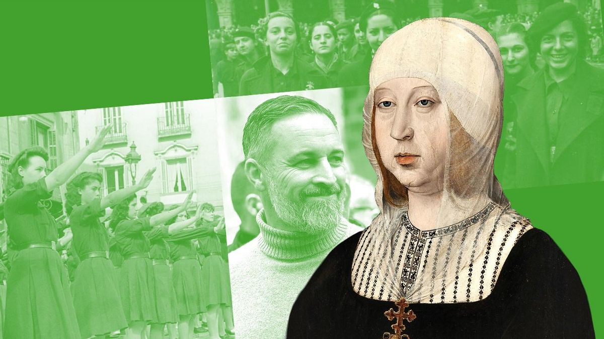 Isabel la Católica: el referente femenino de las falangistas en el franquismo... y de Vox en 2026