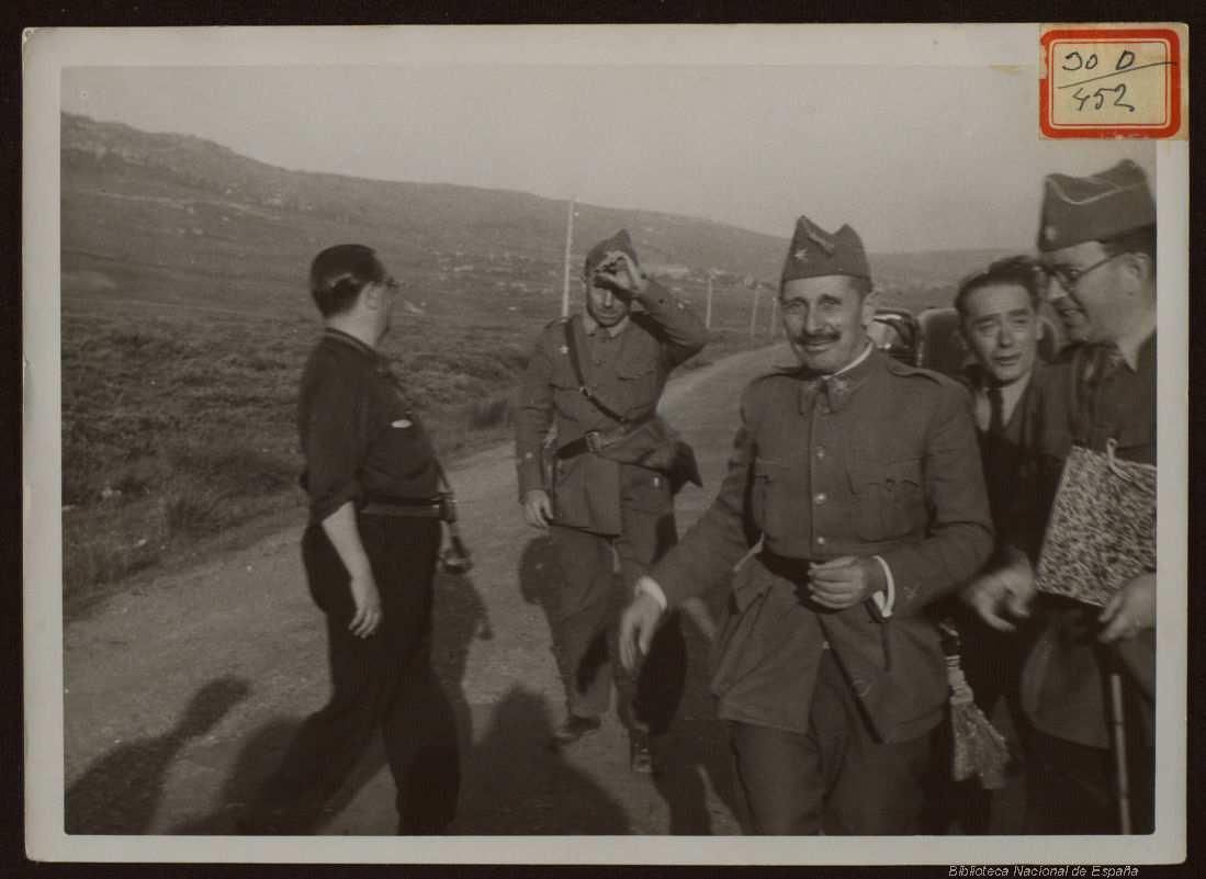 General Dávila. 18 de agosto de 1937. Reinosa.