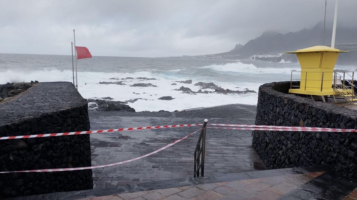 La Laguna cierra el mercado, los parques y espacios deportivos por el temporal