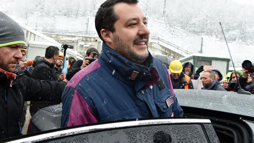 Matteo Salvini presenta su alegato contra su posible juicio respaldado por el Gobierno