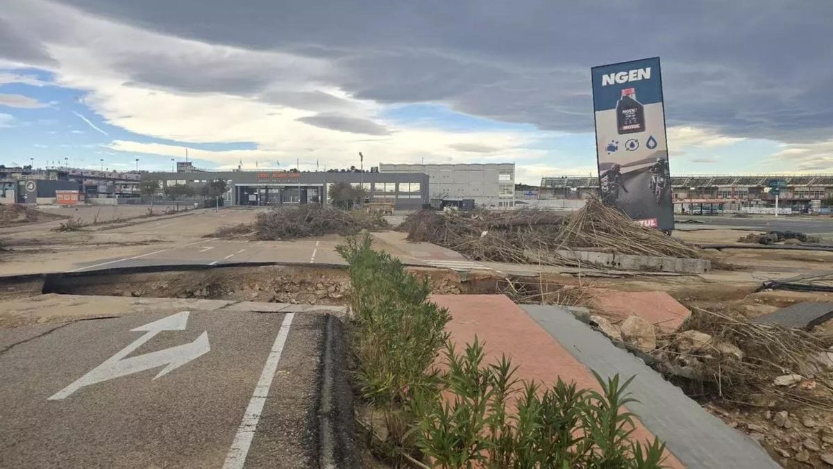 Cheste prohíbe construir junto al Circuito Ricardo Tormo por riesgo de inundación tras la experiencia de la dana