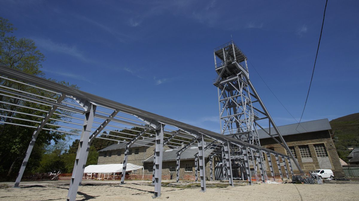 Restauración de instalaciones dle Pozo María en Caboalles de Abajo, en la comarca de Laciana.