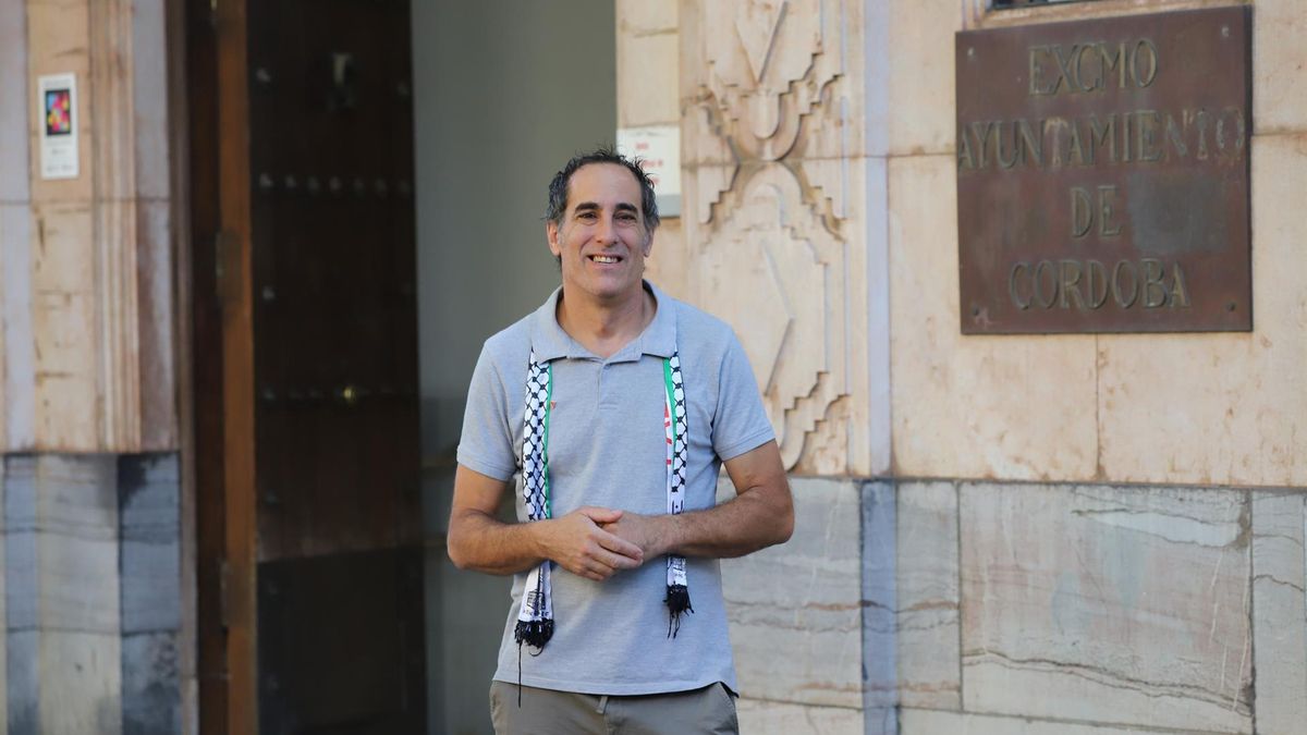 El portavoz de Hacemos Córdoba, Juan Hidalgo.