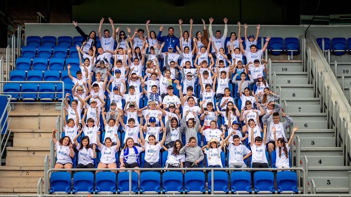 El CEIP Ravelo, protagonista en el proyecto ‘CD Tenerife: Seña de Identidad’