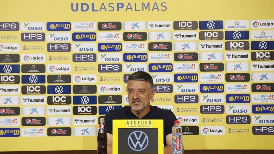 Pimienta destaca la mejoría defensiva de la UD Las Palmas