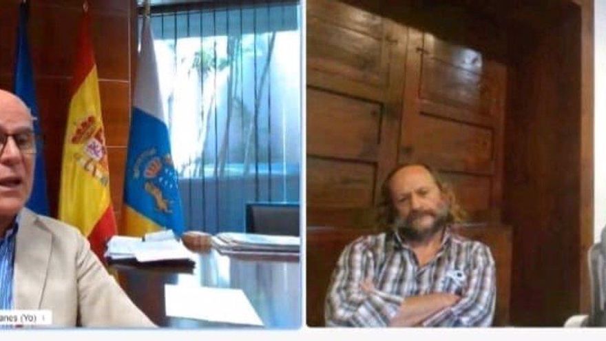 El Diputado del Común pide que las zonas afectadas por el volcán de La Palma queden exentas de la legislación del suelo