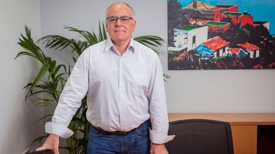 Carlos  Cabrera, consejero de Aguas, Transportes, Industria y Energía del Cabildo de La Palma.