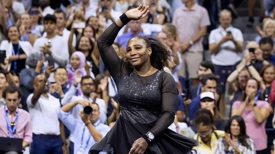 El retiro de la más grande: Serena Williams se adueñó de los flashes en Nueva York