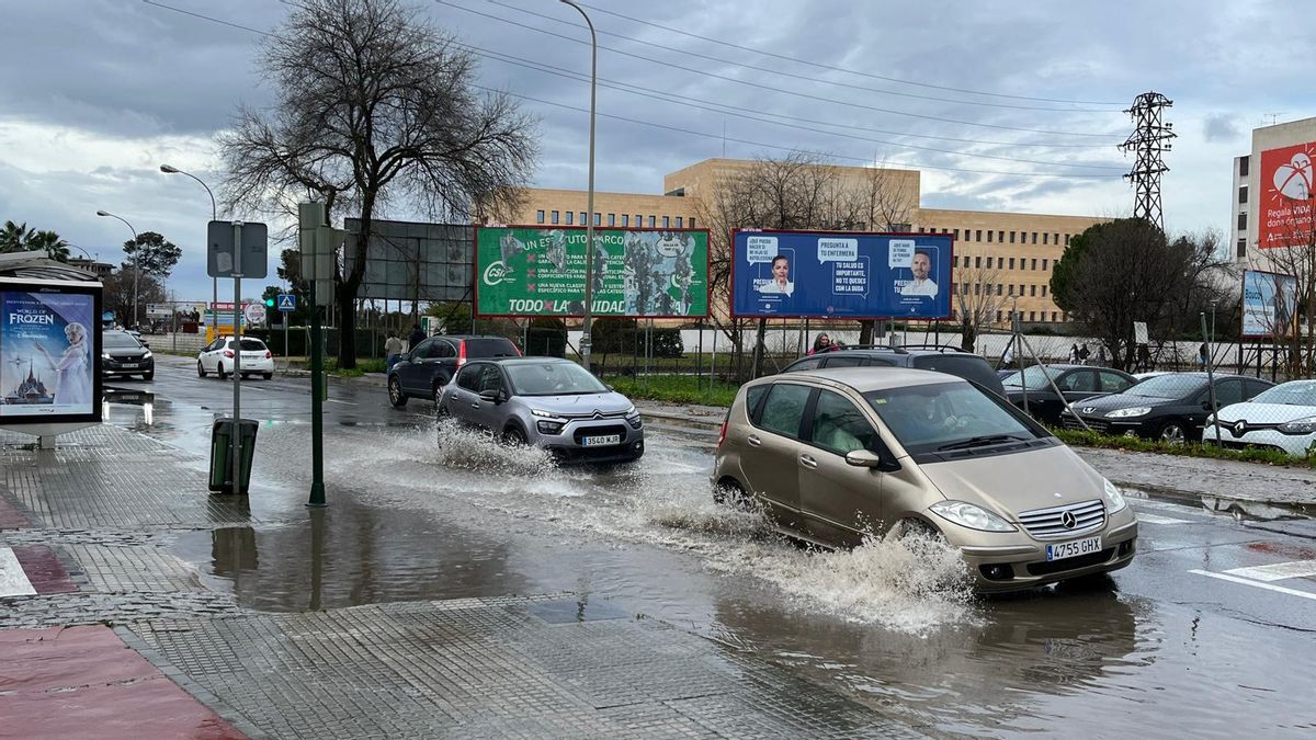 Temporal Kristin a su paso por Córoba