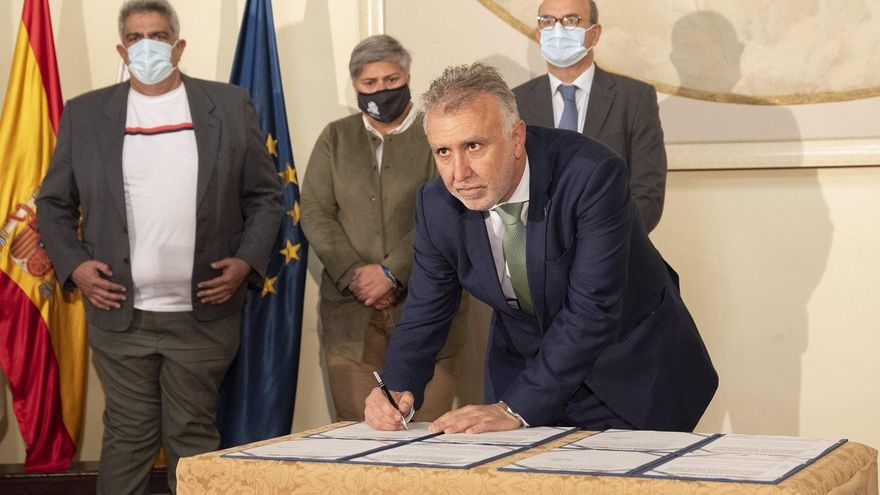 Firmado el plan de empleo extraordinario para La Palma: 63 millones y más de 1.600 puestos de trabajo