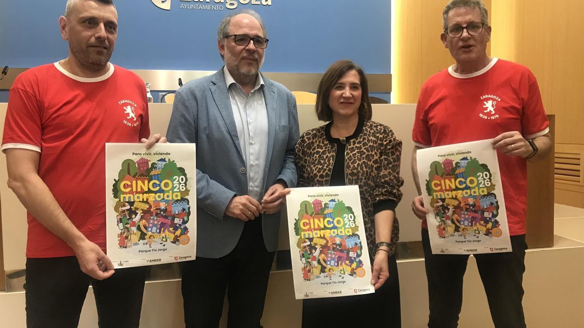 La Cincomarzada tendrá dos escenarios, será todo exterior y participarán más de 110 entidades y colectivos