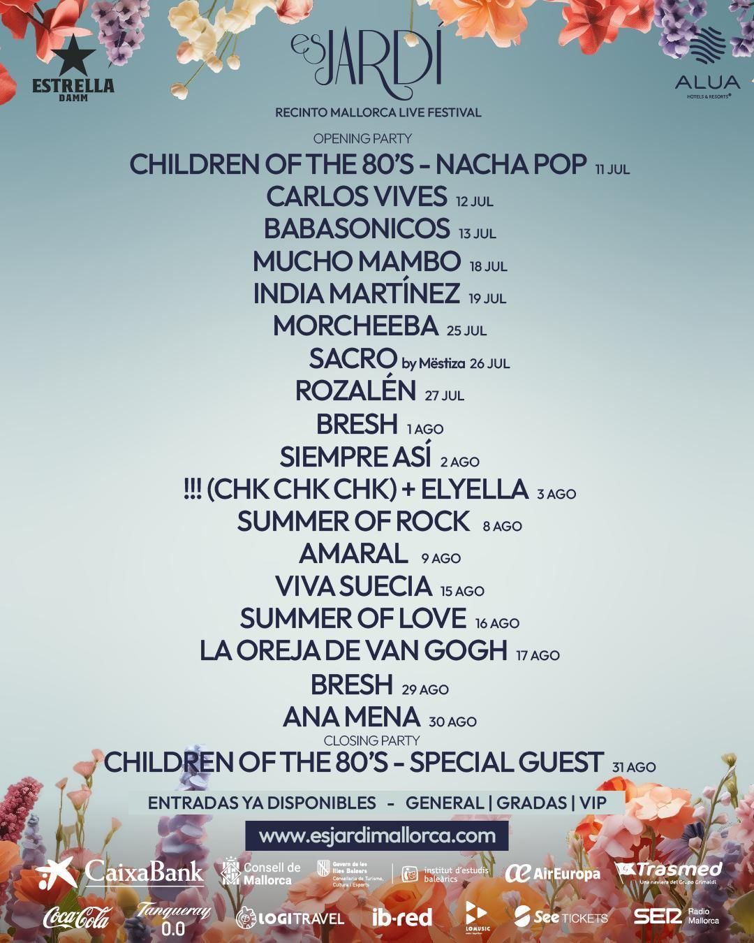 Cartel de Es Jardí.