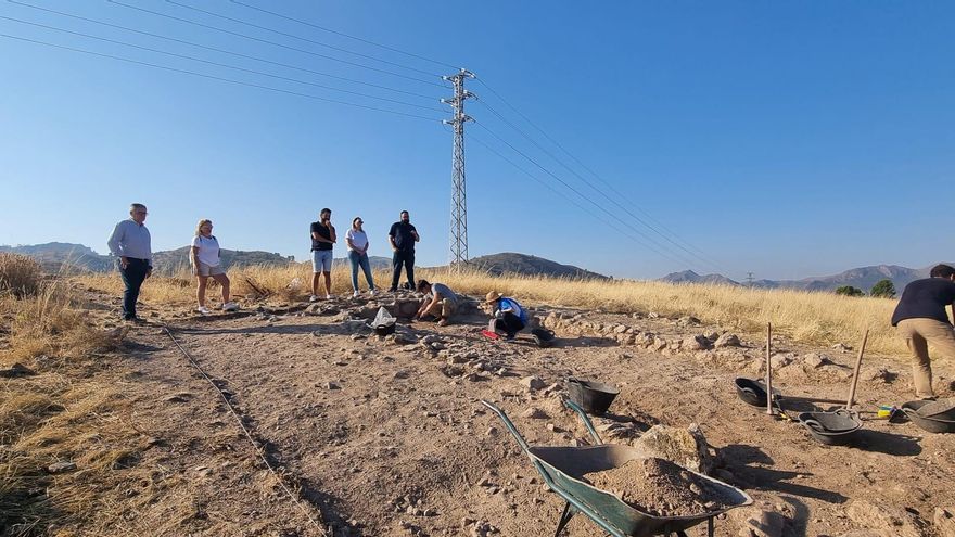 Descubren un yacimiento visigodo desconocido hasta ahora en una pedanía de Hellín