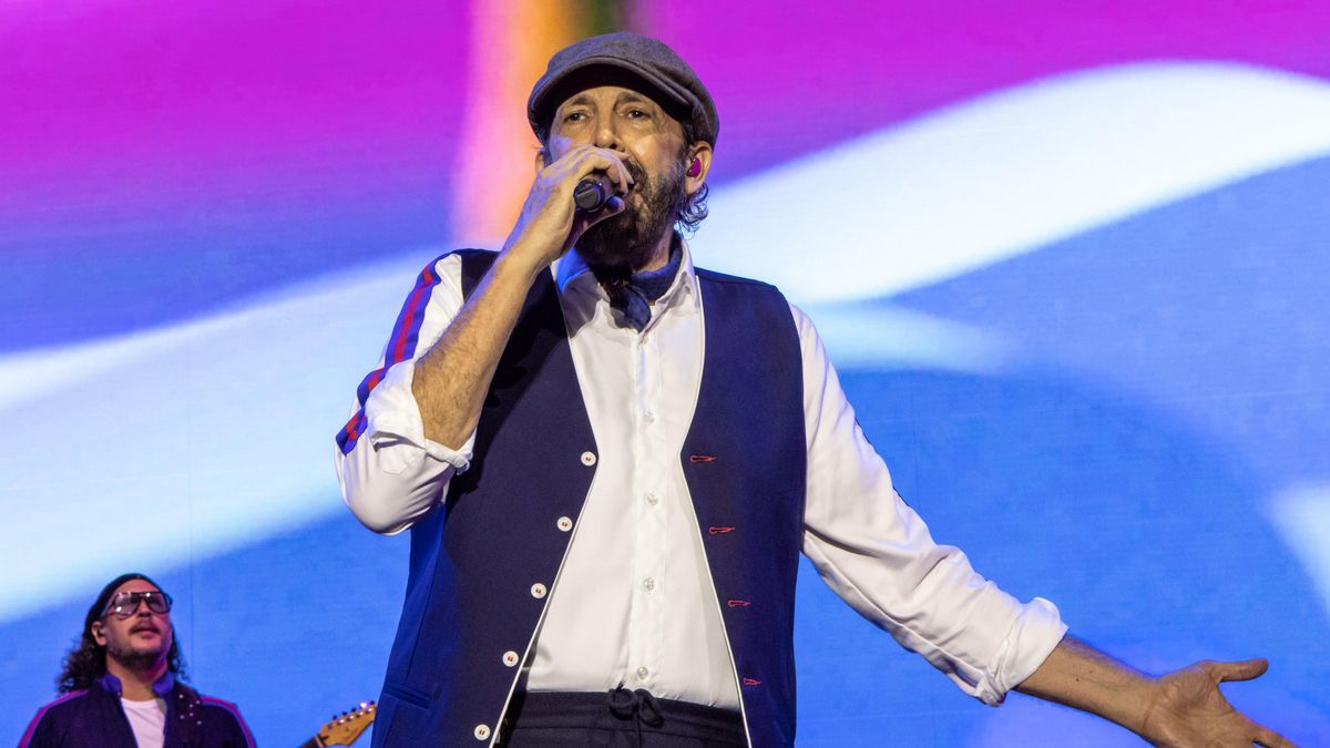 Concierto de Juan Luis Guerra en Las Palmas de Gran Canaria.