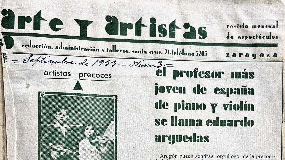 Recorte prensa revista 'Arte y artistas'