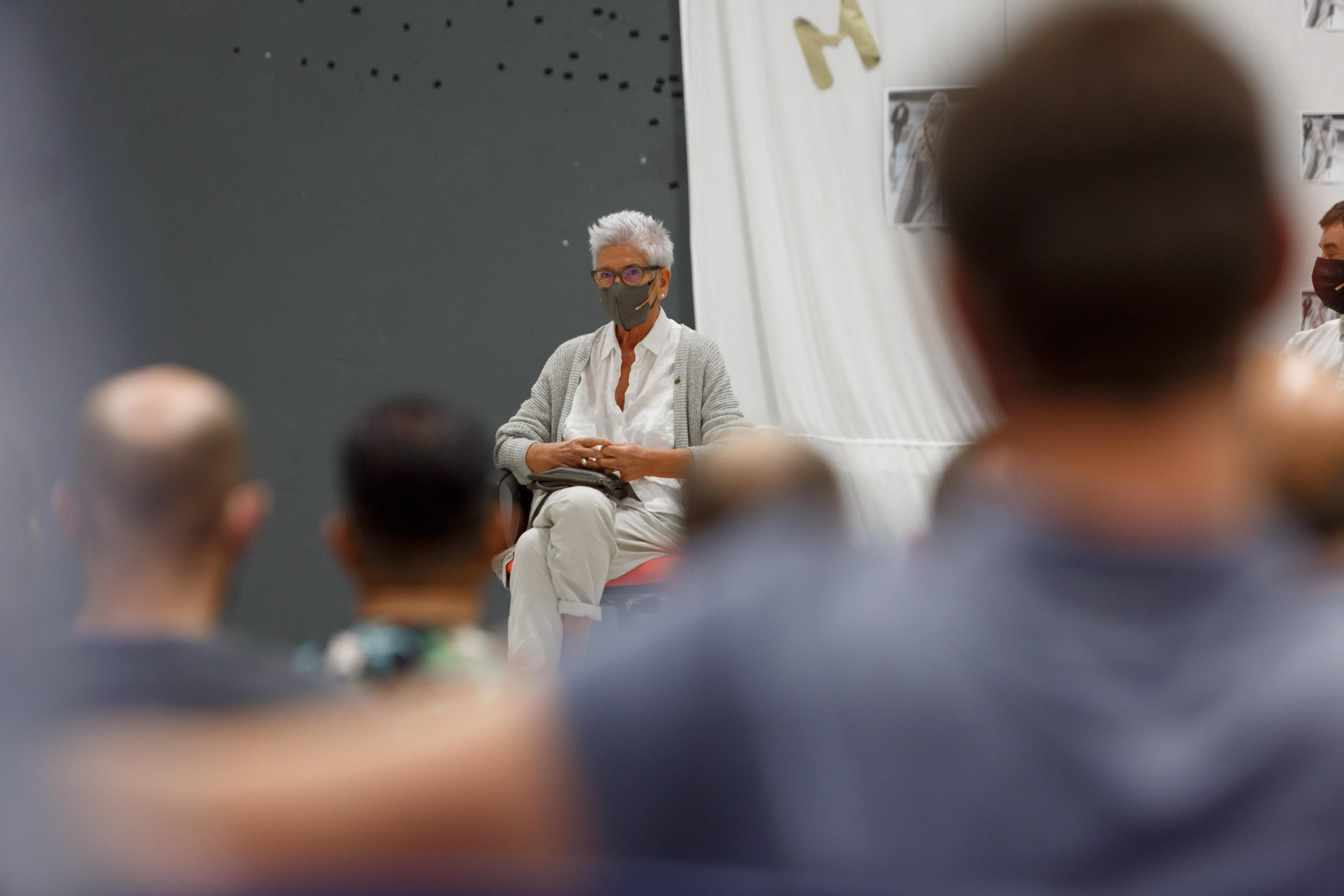 La proyección de 'Maixabel' en la cárcel de Pamplona, en imágenes