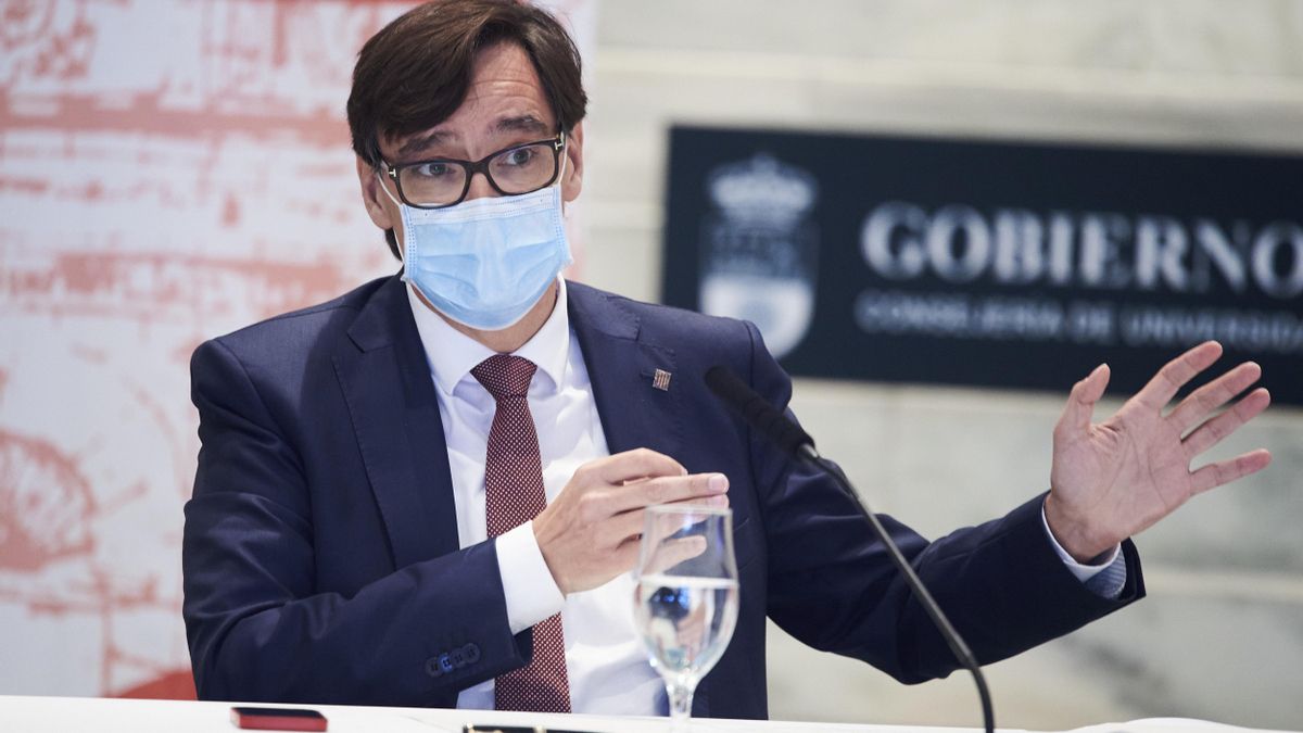 El exministro de Sanidad Salvador Illa interviene en Santander en el curos 'Transparencia en la gestión informativa de la COVID-19'