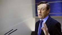 El portavoz el PP en el Congreso, Rafael Hernando.