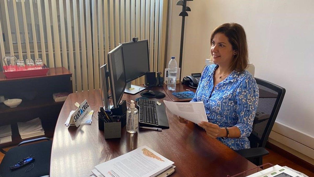 Evelyn Alonso, concejala de Promoción Económica del Ayuntamiento de Santa Cruz de Tenerife