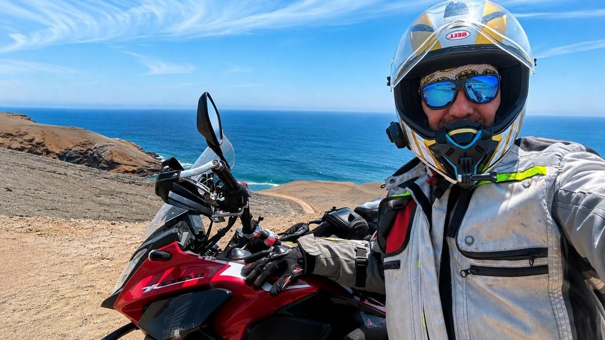 El nuevo reto berciano contra el cáncer viaja en moto: cubrir 22.000 kilómetros para promover la investigación