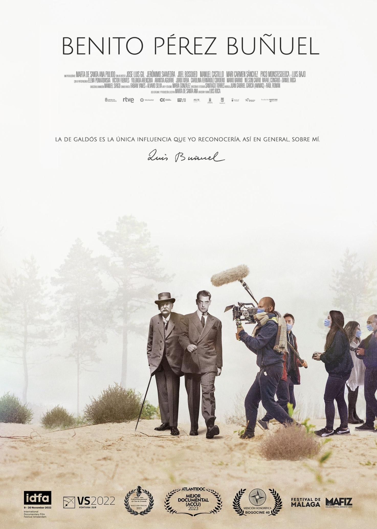 Cartel de la película 'Benito Pérez Buñuel'.