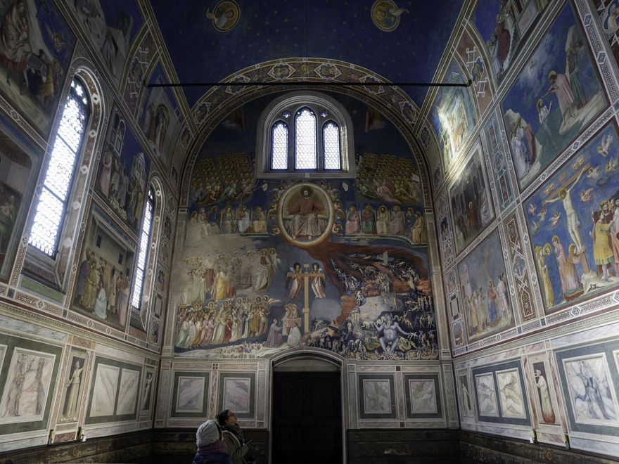 Capilla Scrovegni, la obra maestra de Giotto en Padua.